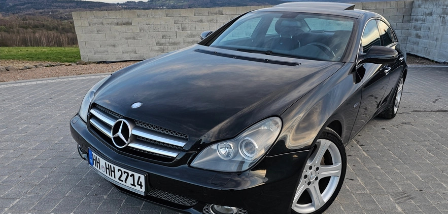 Mercedes-Benz CLS cena 56700 przebieg: 156000, rok produkcji 2009 z Lądek-Zdrój małe 277